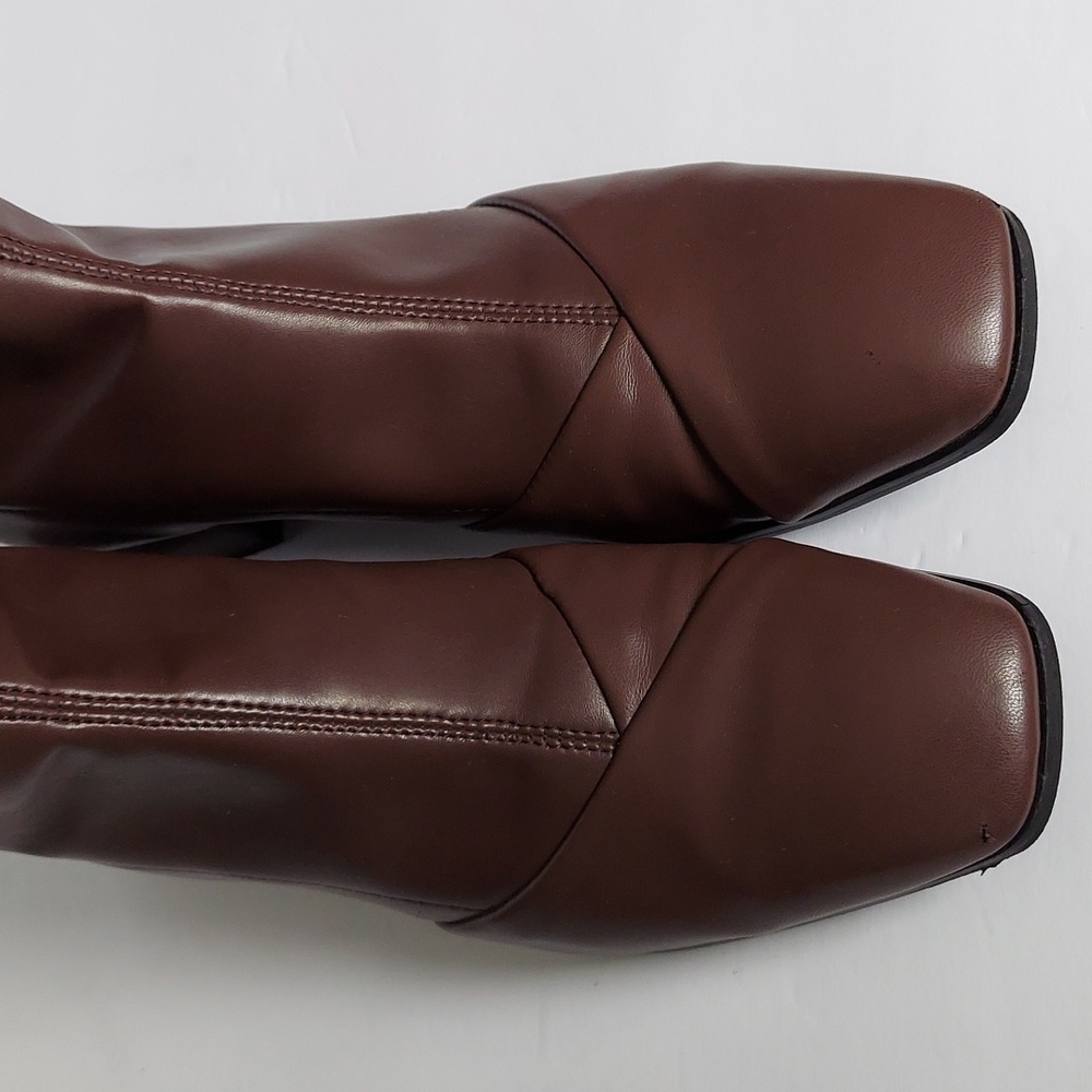 Brown Leather Ankle Boots